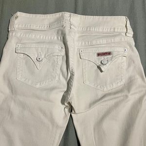 Hudson white jeans